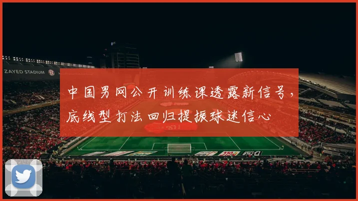 中国男网公开训练课透露新信号，底线型打法回归提振球迷信心